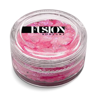 Fusion Body Art Glitter Cream - Pink Butterflies 10ml Fusion Body Art Glitter Cream - Pink Butterflies 10ml